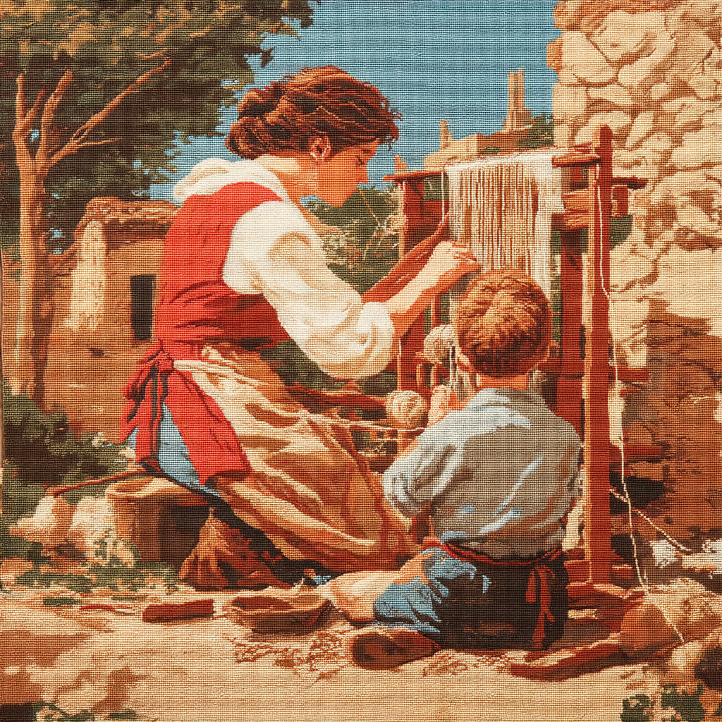 Love Weaves Through Time Paint By Numbers Art