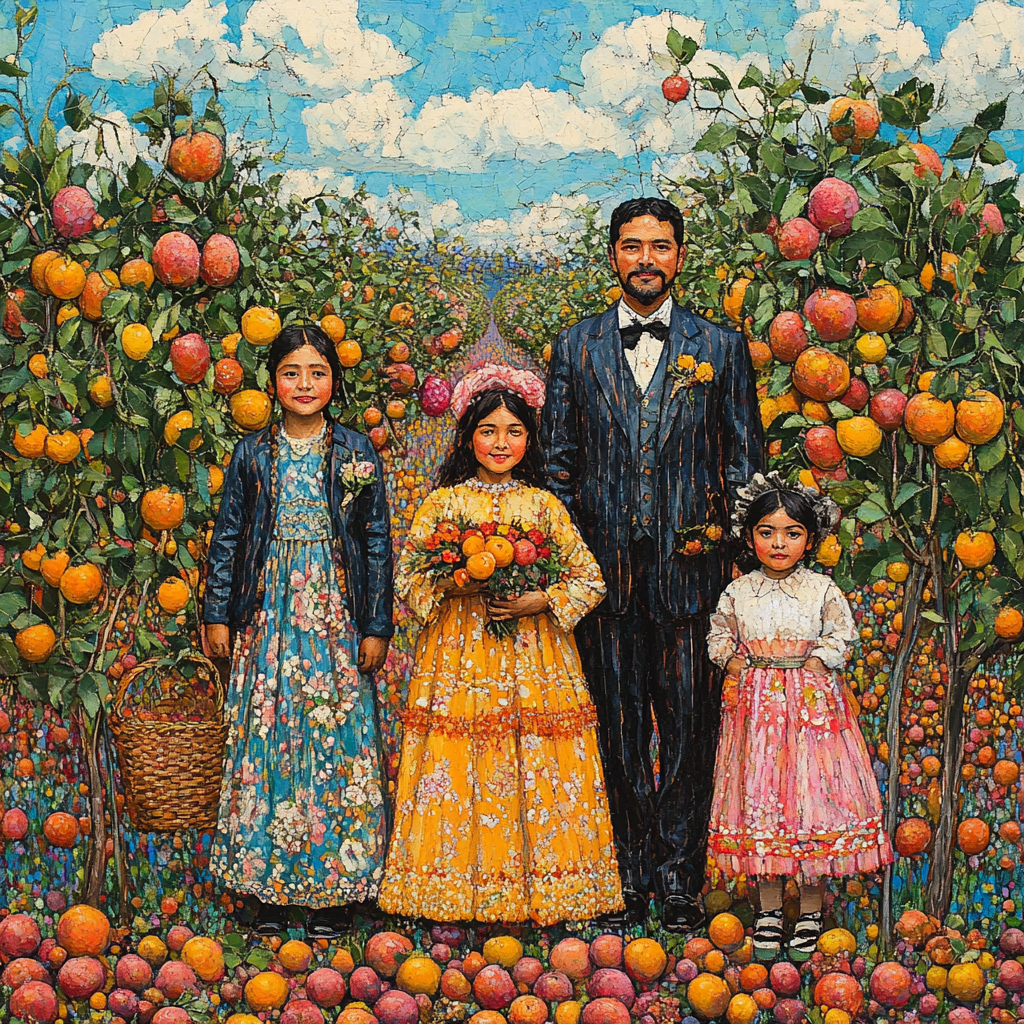 Kahlo Inspired Harvest Portrait Paint by numbers kits