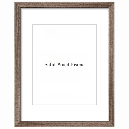 Natural Solid Wooden Picture Frame