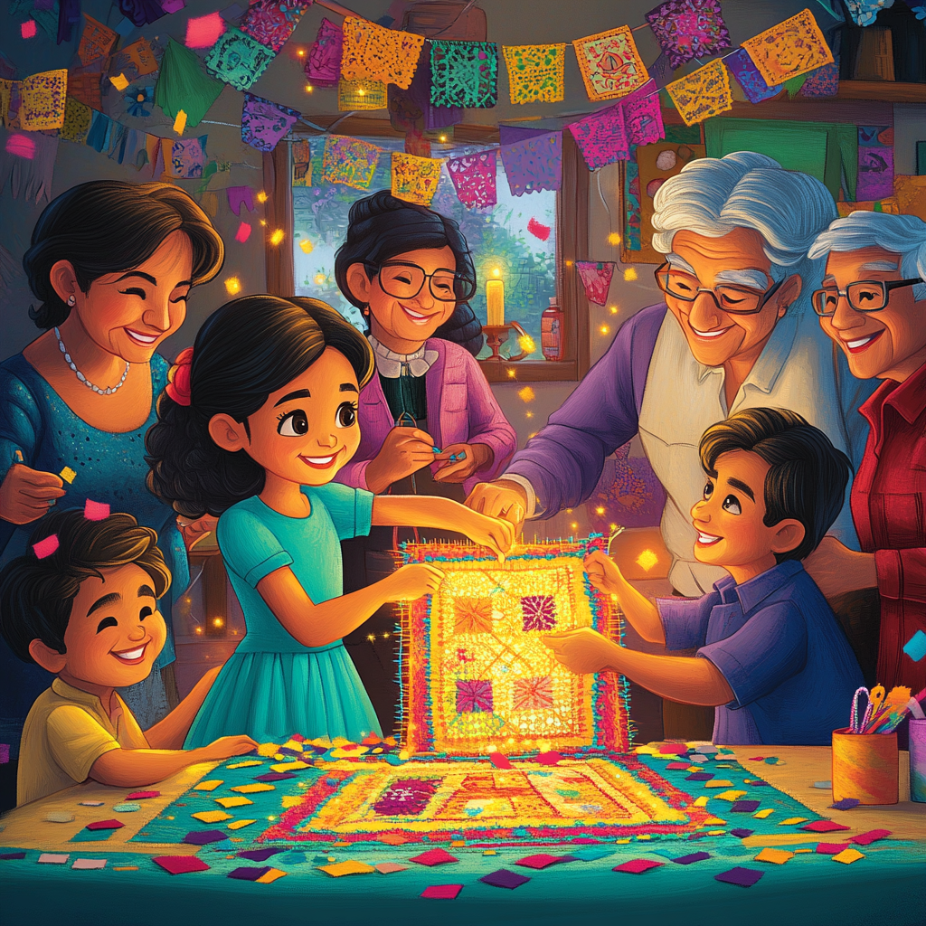 Mirabel Stitch Of Joy Number painting