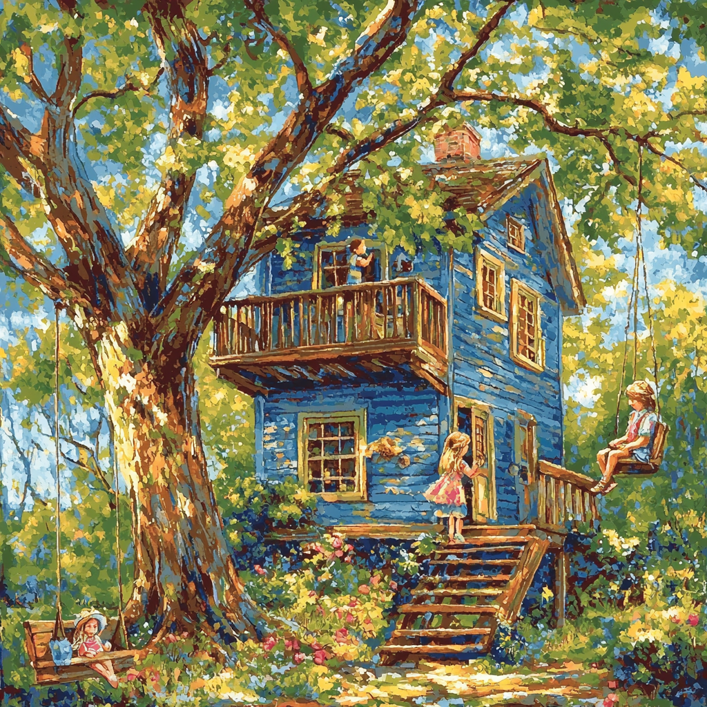 Treasures Of Childhood Painting Number Kit
