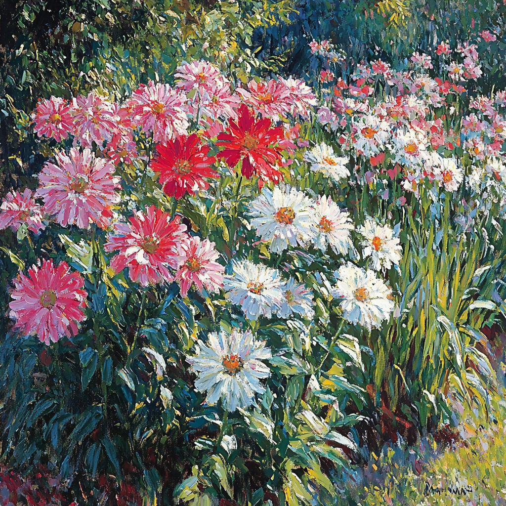 Claude Monet Inspired Ethereal Garden Vistas Painting By Numbers Kit