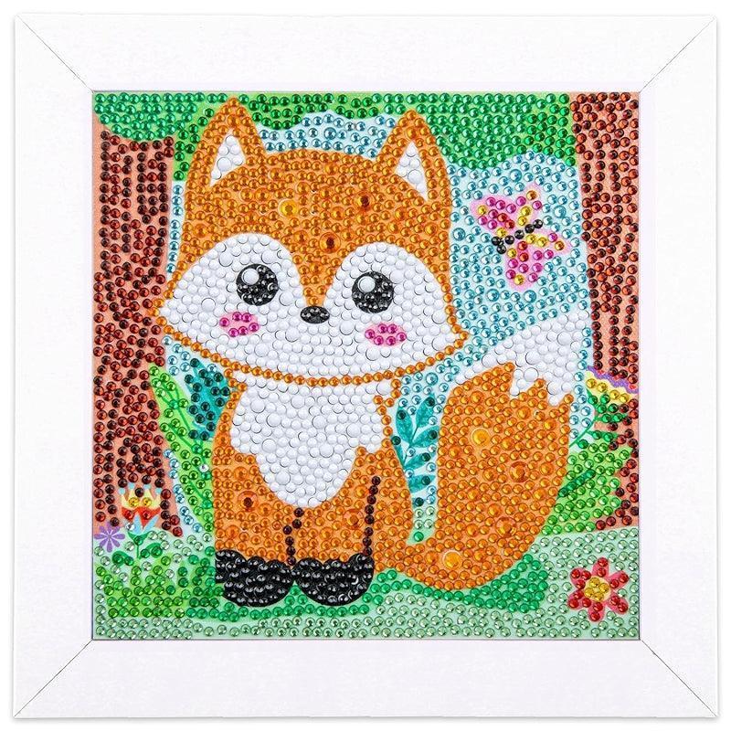 Diamond Art Kit With Wooden Frame For Crafting