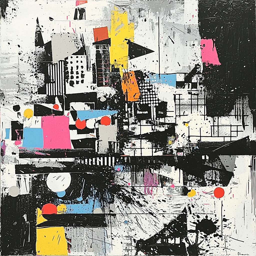 Banksy Inspired Urban Imbalance Paint By Numbers Kits