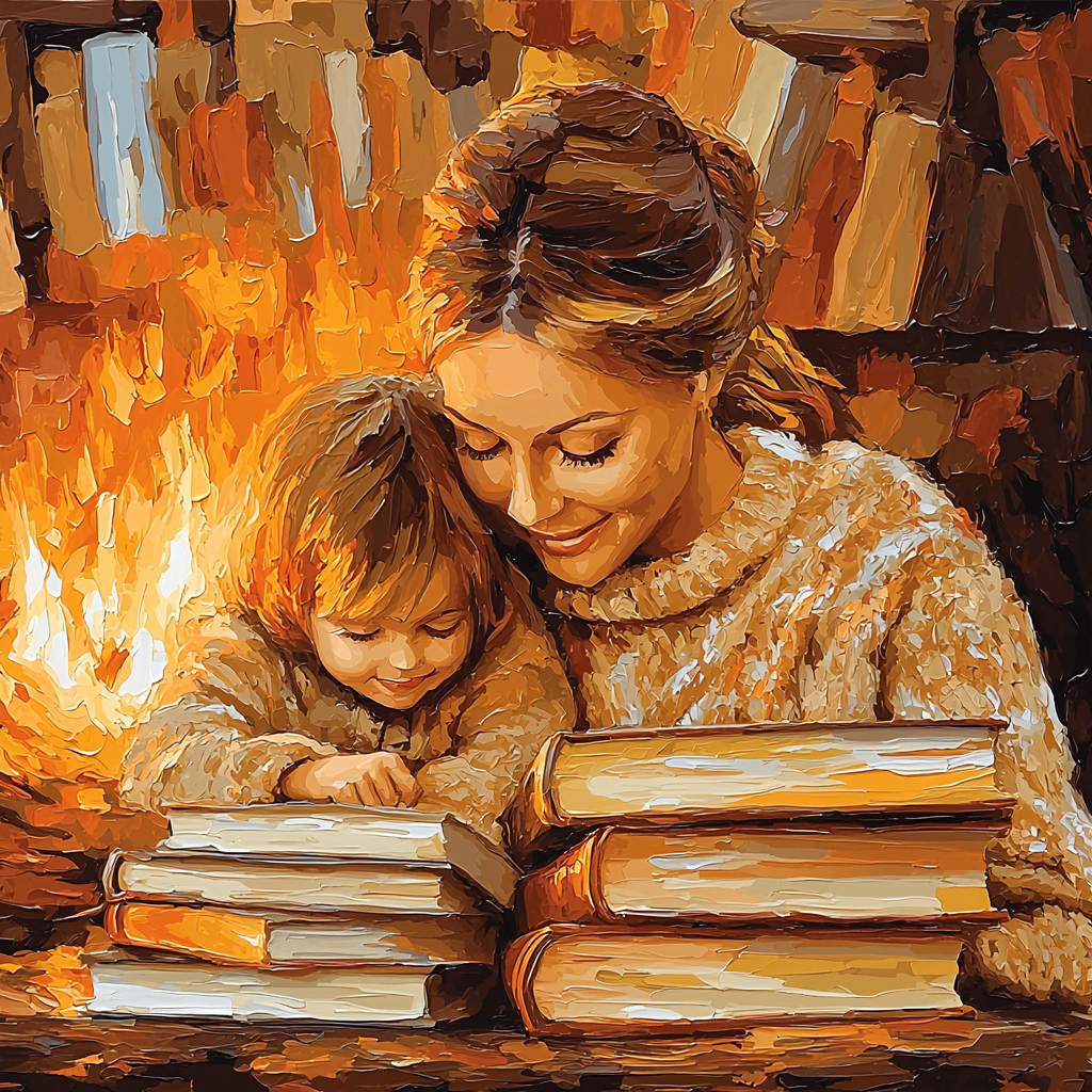 Mom's Storytime Nook Paint By Numbers