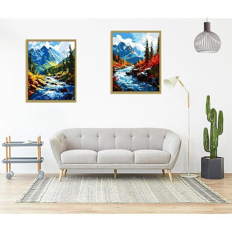 Paint By Numbers Kit Black Cat Canvas Art