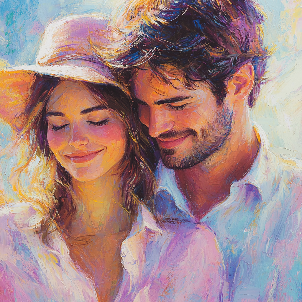 Loving Embrace Painting Number Kit