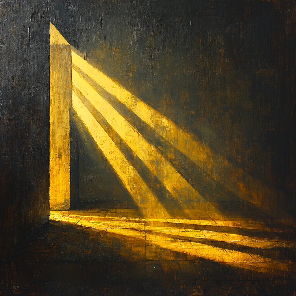 Caravaggio Inspired Rays Of Reflection Painting Number Kit