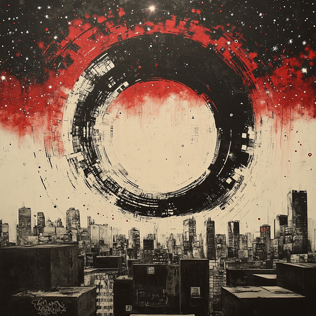 Banksy Inspired Cosmic Protest Paint by numbers kits