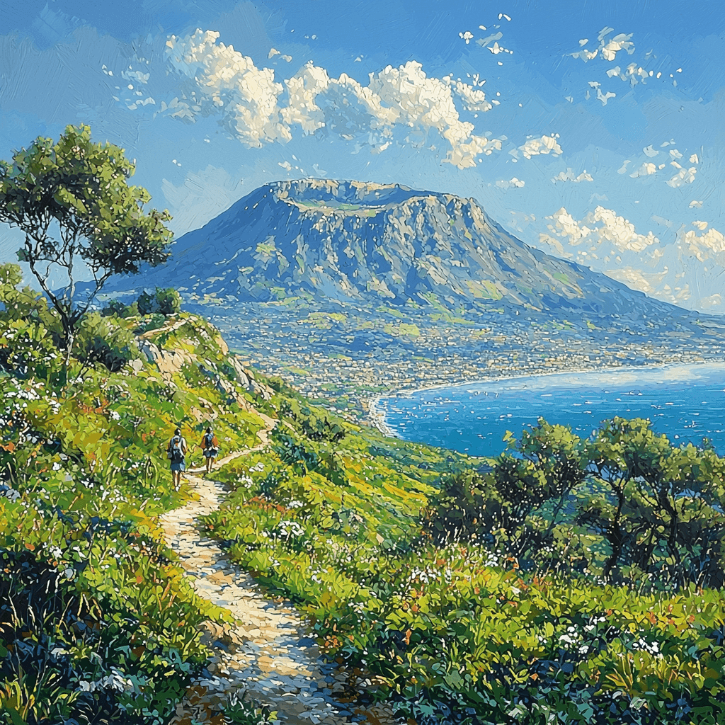 Vesuvio National Park Painting Number Kit