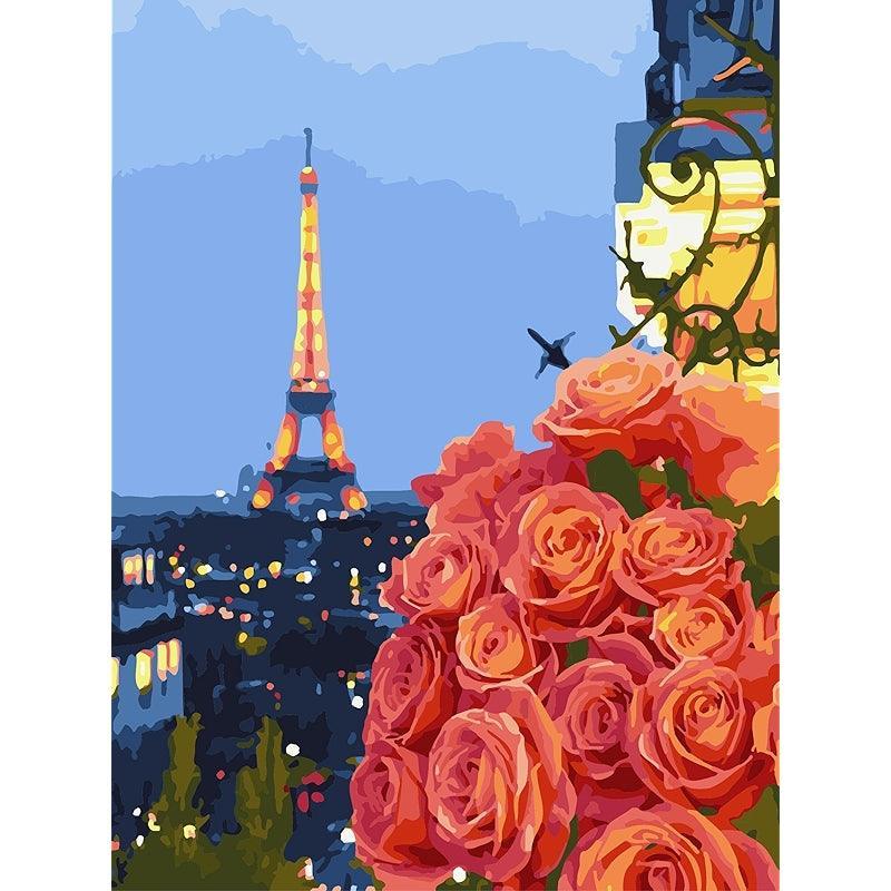 Paint By Number Kit For Adults And Beginners Cat Flowers