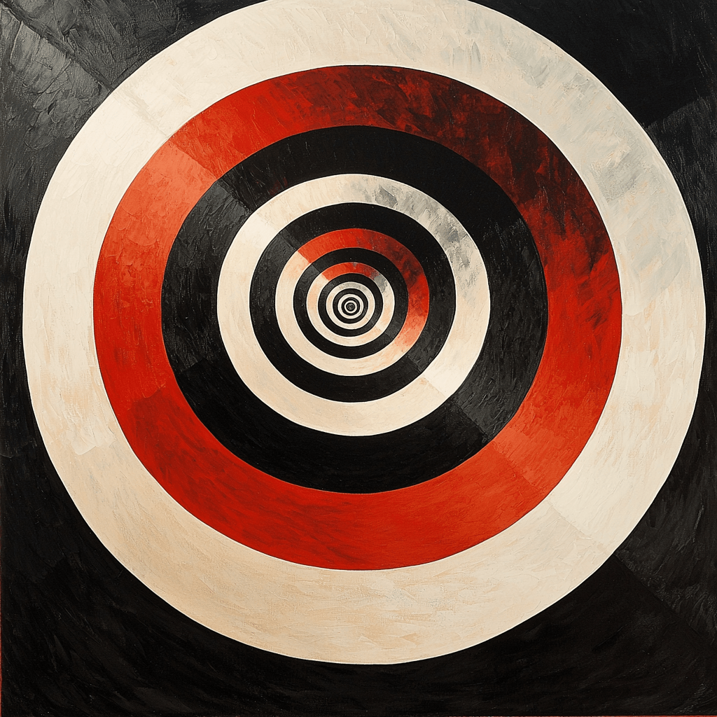 Kazimir Malevich Inspired Vortex Of Geometry Numbered Painting Kits