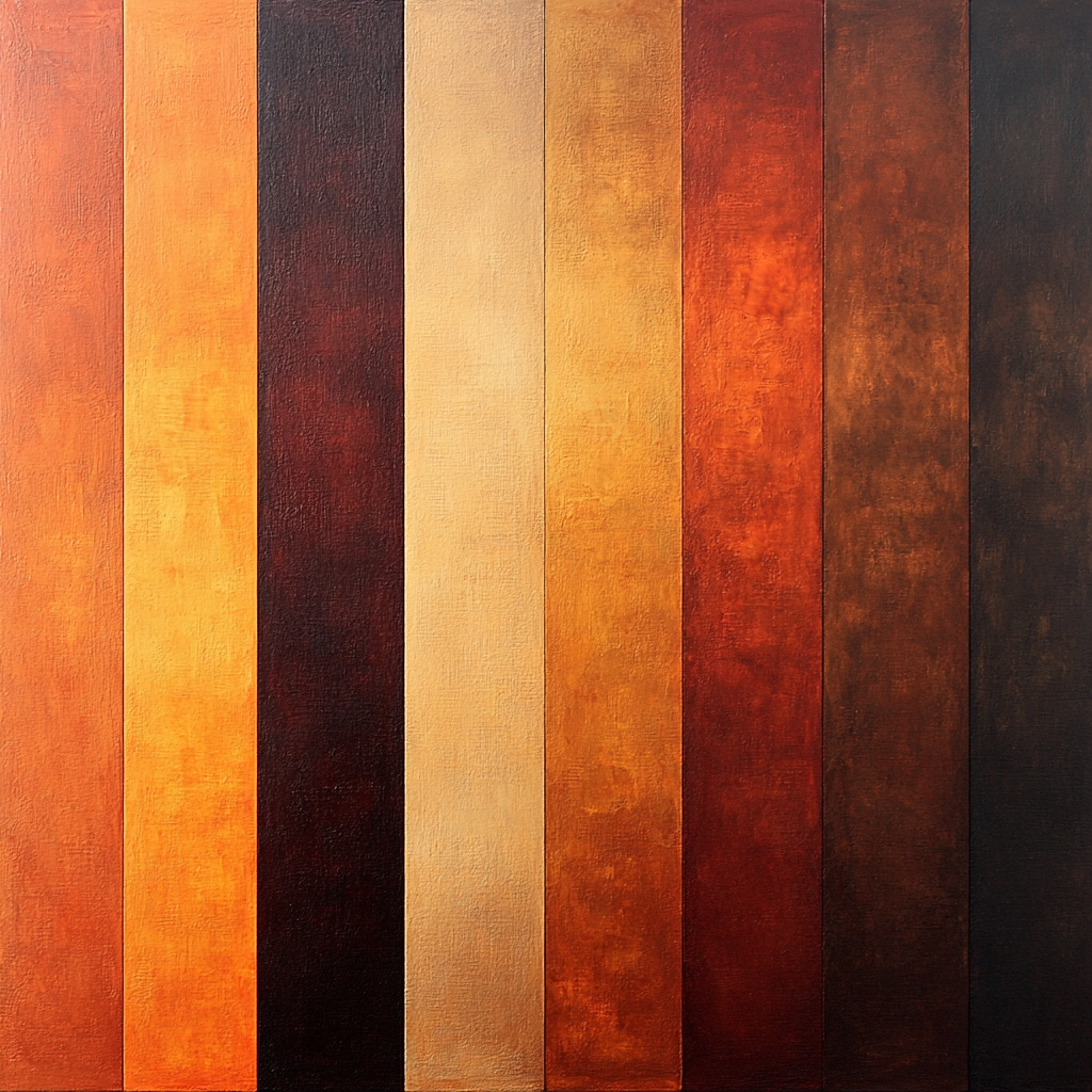 Mark Rothko Inspired Autumn Equinox paint by number