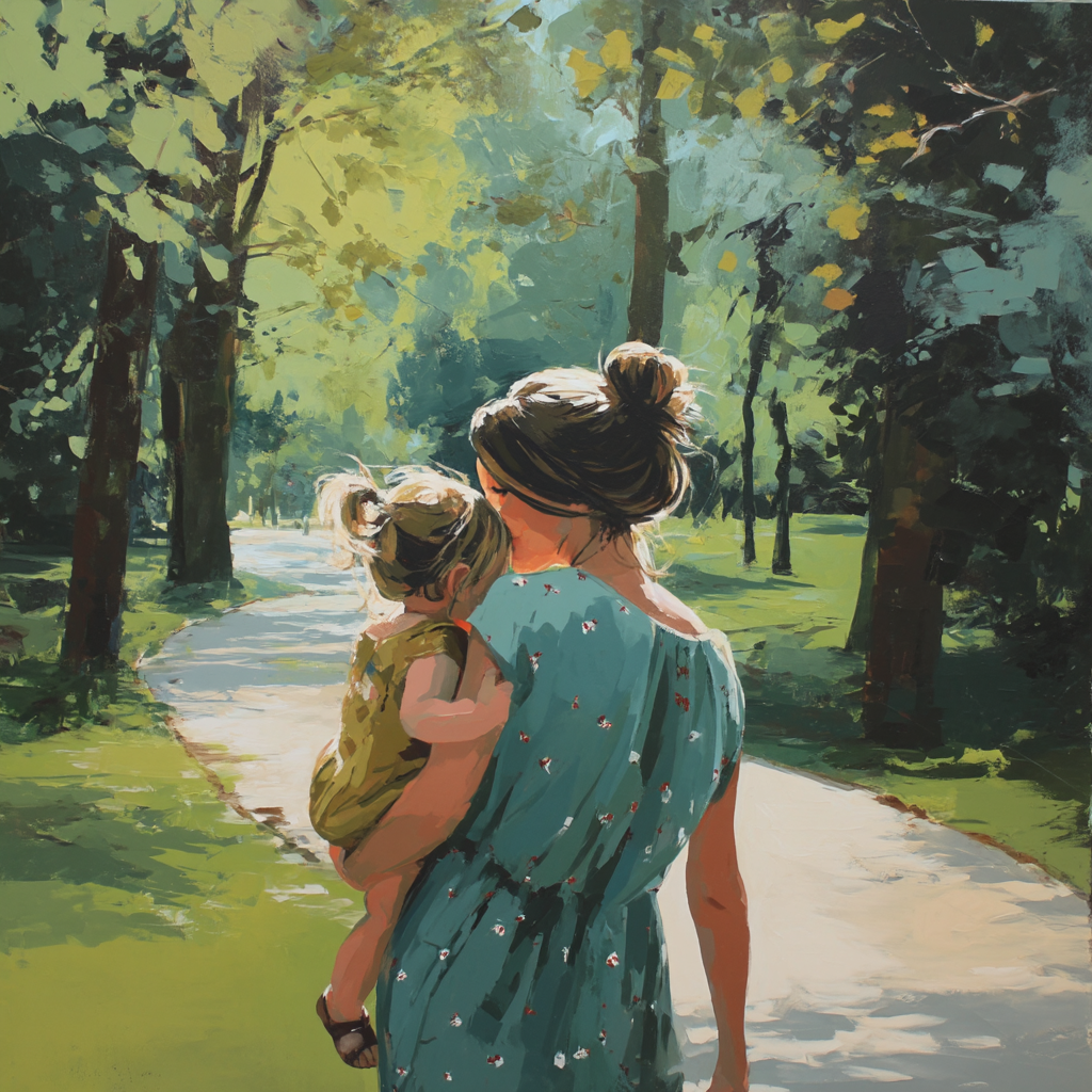 Heartstrings Of Motherhood Paint By Numbers Art