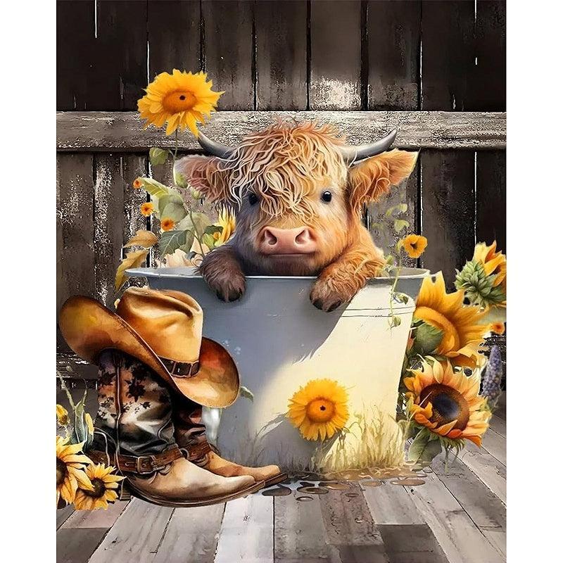 Skull Paint By Numbers For Adults DIY Oil Painting On Canvas