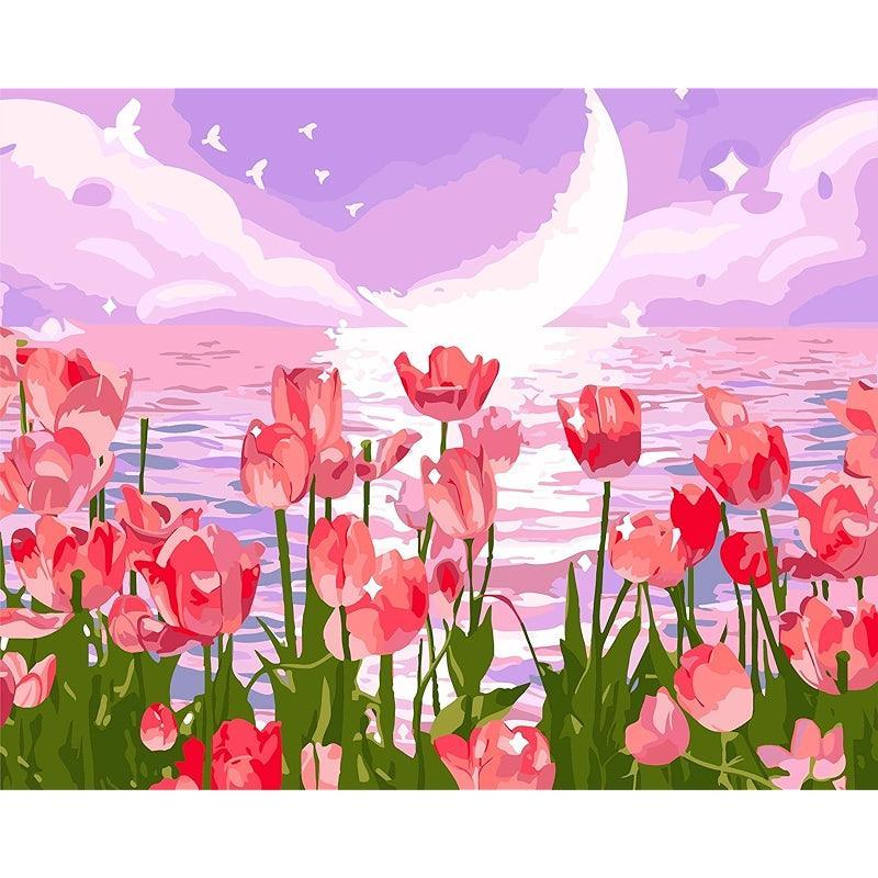 Paint By Numbers Kit Black Cat Canvas Art