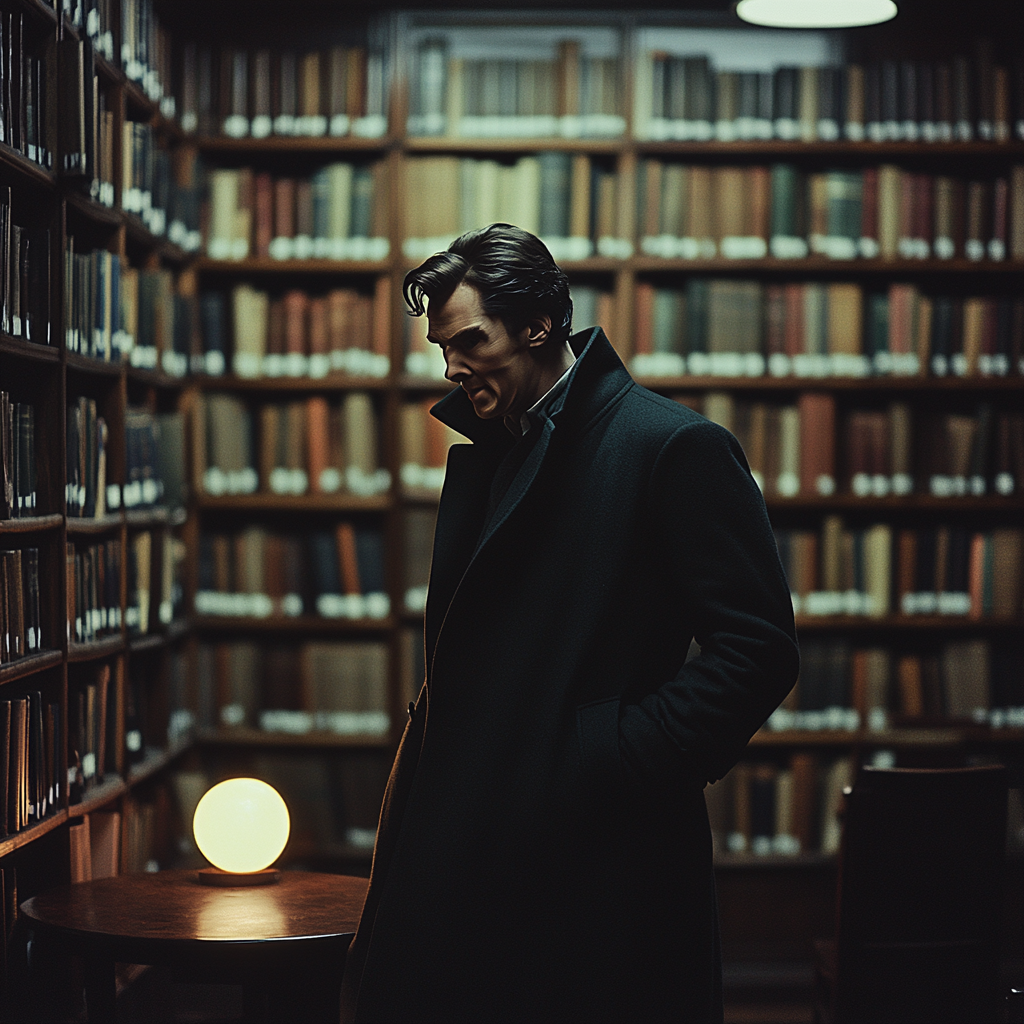 Benedict Cumberbatch: Conjuror Of Quiet Geometry painting number kit