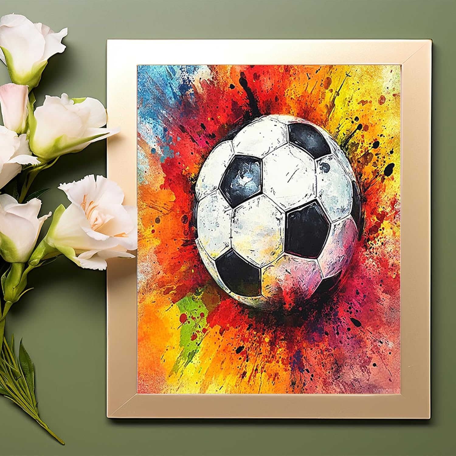 FIFA 2026 Explosive Soccer Paint By Numbers Kit