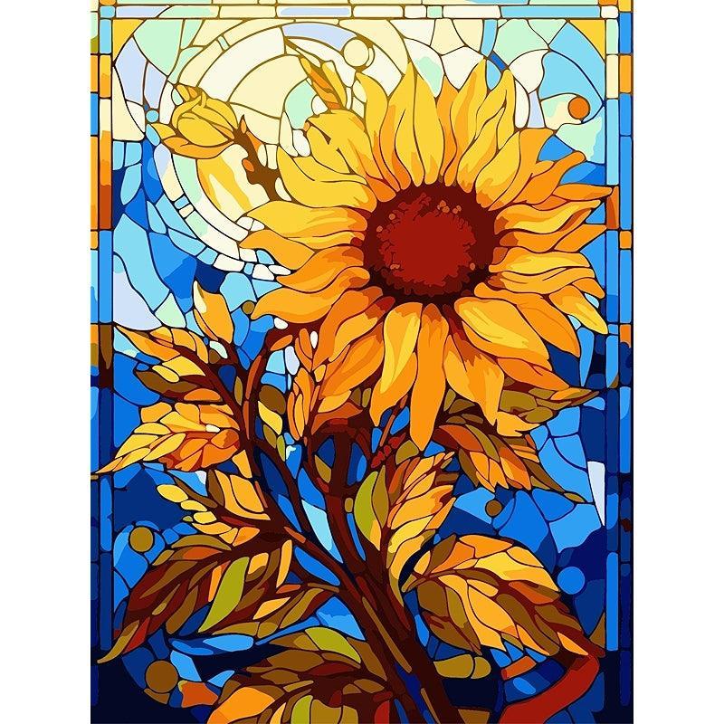 Paint By Number Kit For Adults And Beginners Cat Flowers