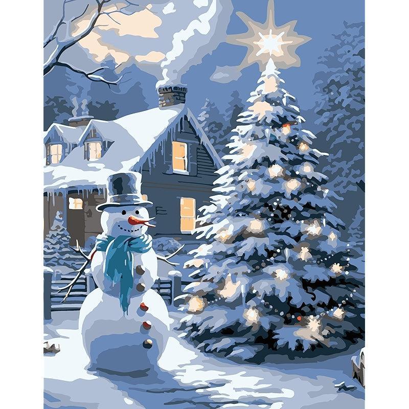 Paint By Number Kit For Adults Halloween Theme