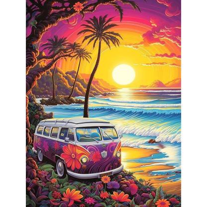 Paint By Numbers Kit For Adults And Beginners Acrylic Mushroom