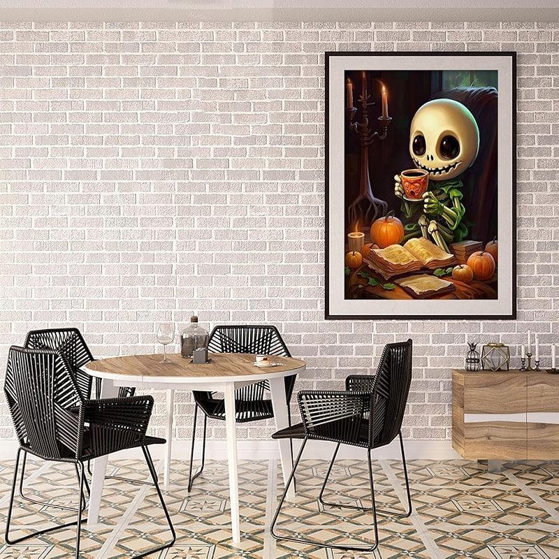 Skeleton Diamond Painting Kit For Home Decor