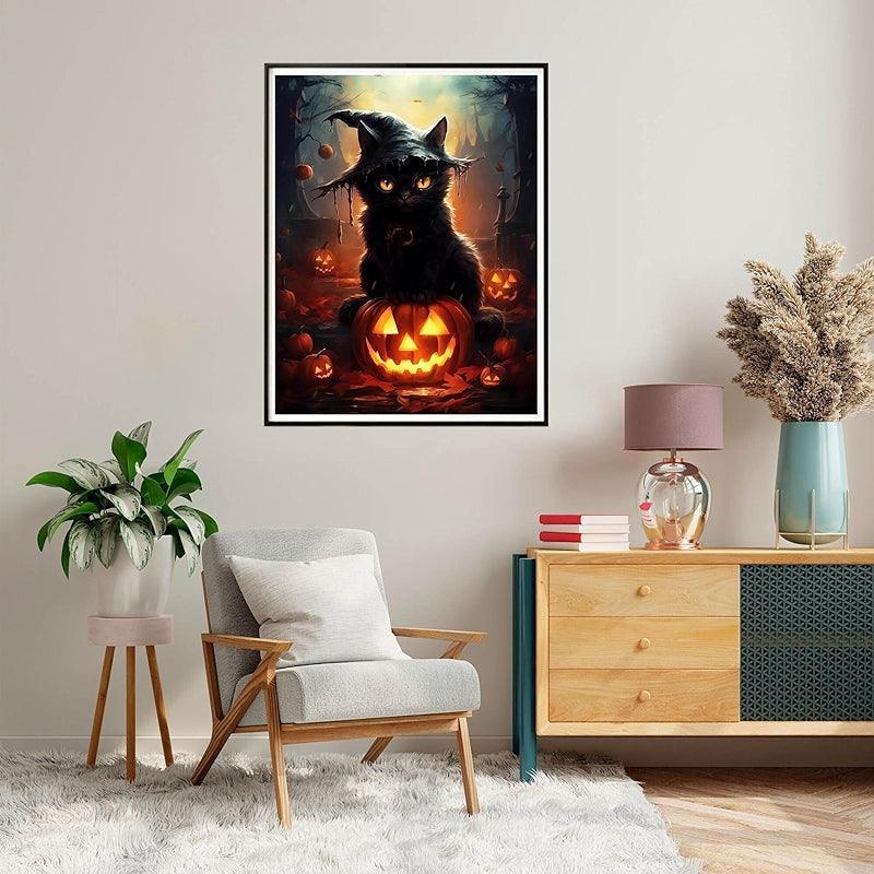 Paint By Numbers Cat Art Kit For Home Decor