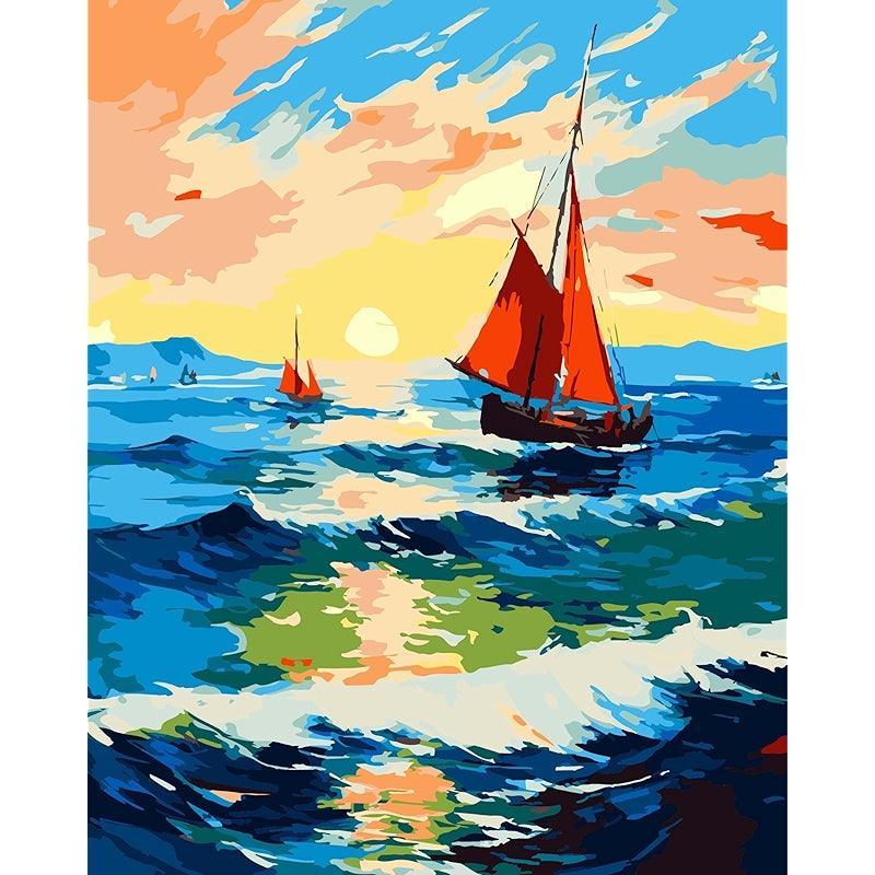 Paint By Numbers Kit Black Cat Canvas Art