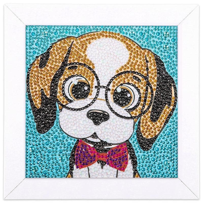 Diamond Art Kit With Wooden Frame For Crafting