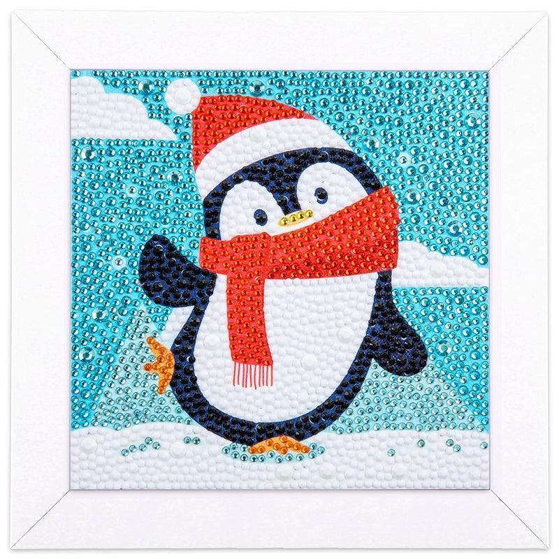 Diamond Art Kit With Wooden Frame For Crafting