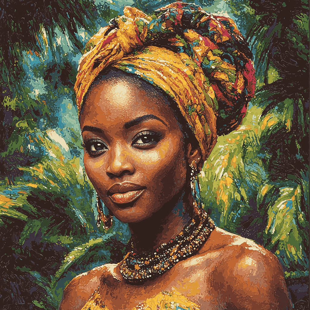 Lupita Nyong'o: The Poetic Grace Of Nakia Paint By Numbers Art