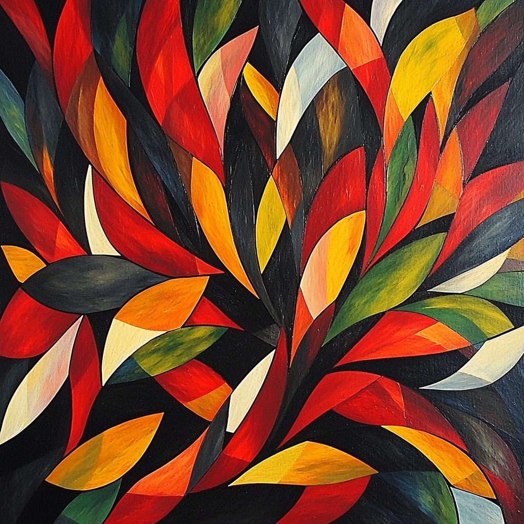 Jean-Michel Basquiat Inspired Colorful Anarchy Painting By Numbers Kit