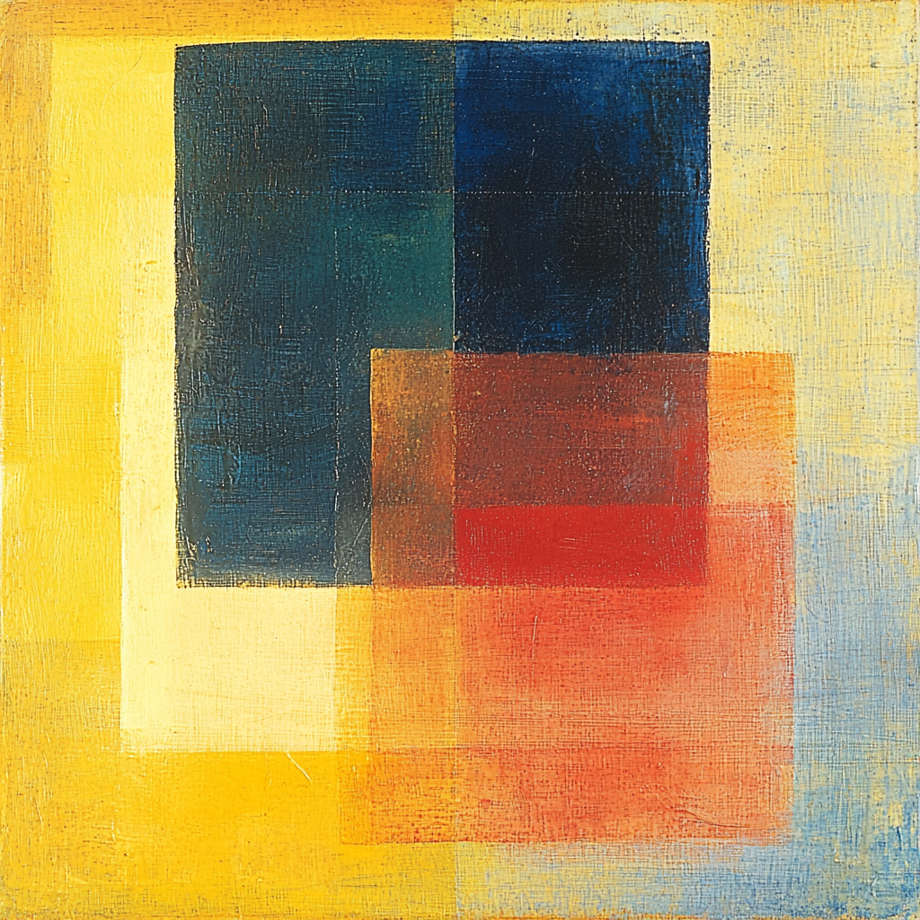 Paul Klee Inspired Floating Thoughts Painting By Numbers Kit