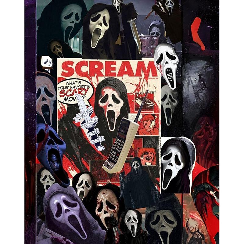 Halloween Paint By Numbers Kit For Home Wall Decor