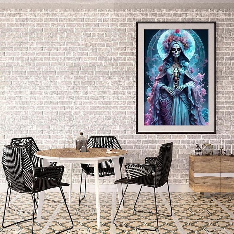 Skeleton Diamond Painting Kit For Home Decor