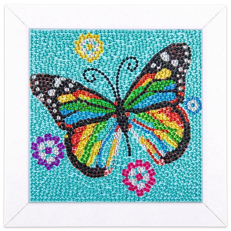 Diamond Art Kit With Wooden Frame For Crafting