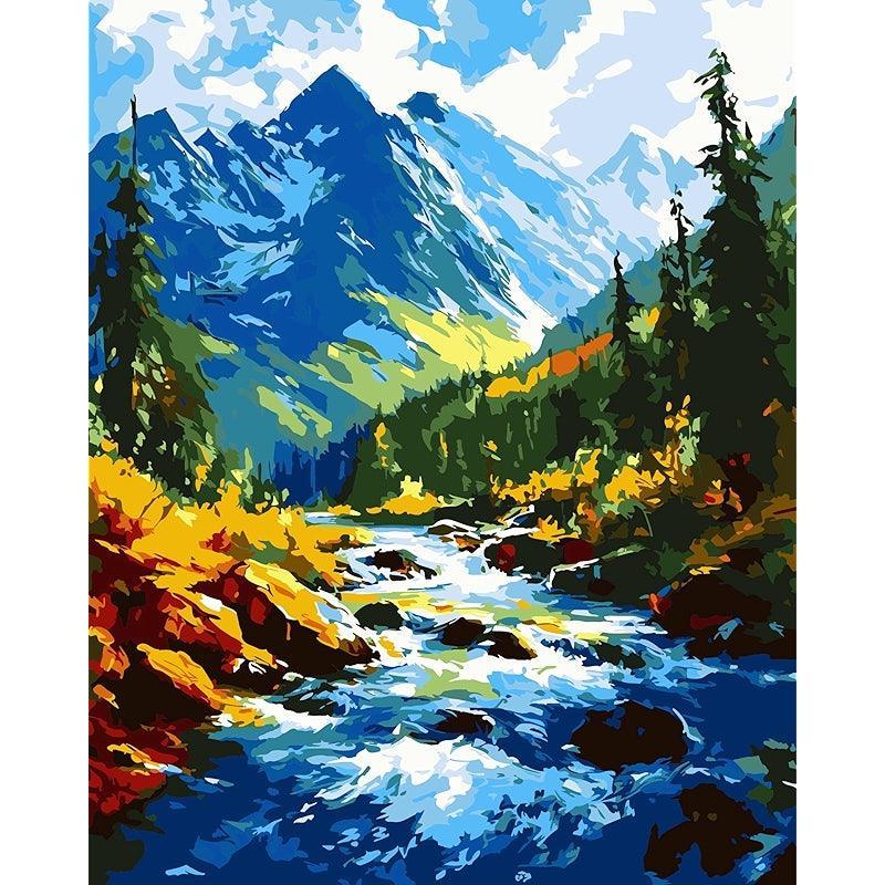 Paint By Numbers Kit Black Cat Canvas Art