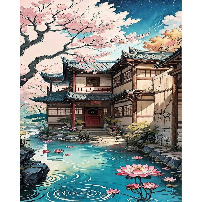 Halloween Paint By Numbers Kit For Home Decor