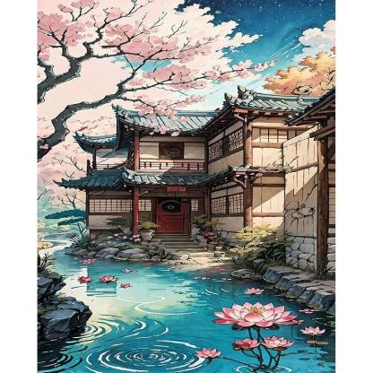 Halloween Paint By Numbers Kit For Home Decor