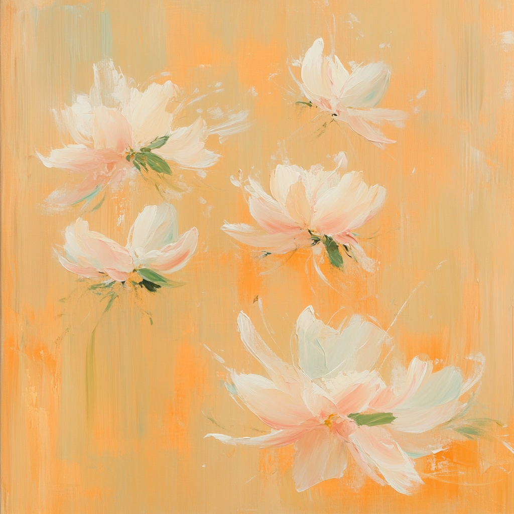 Edgar Degas Inspired Petal Drift Painting by numbers kit