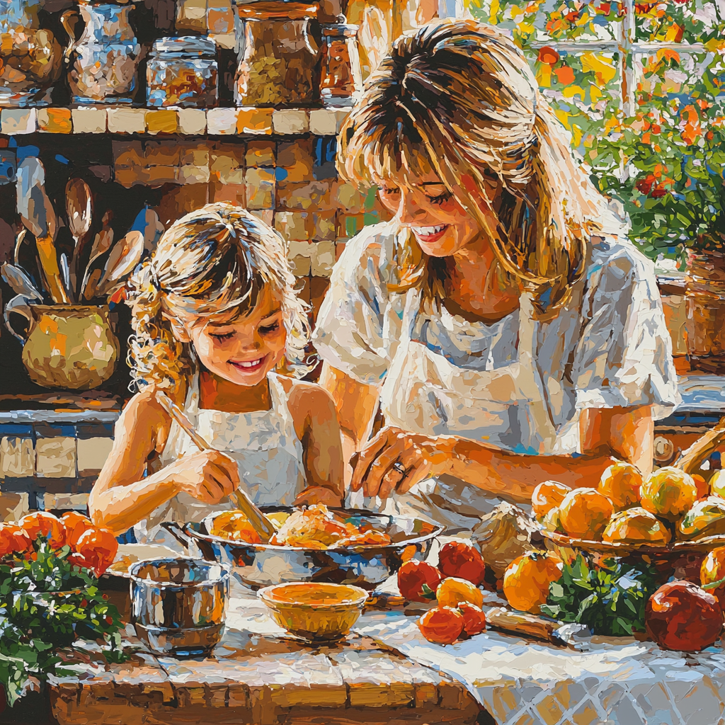 Mother’s Culinary Secrets Paint By Color