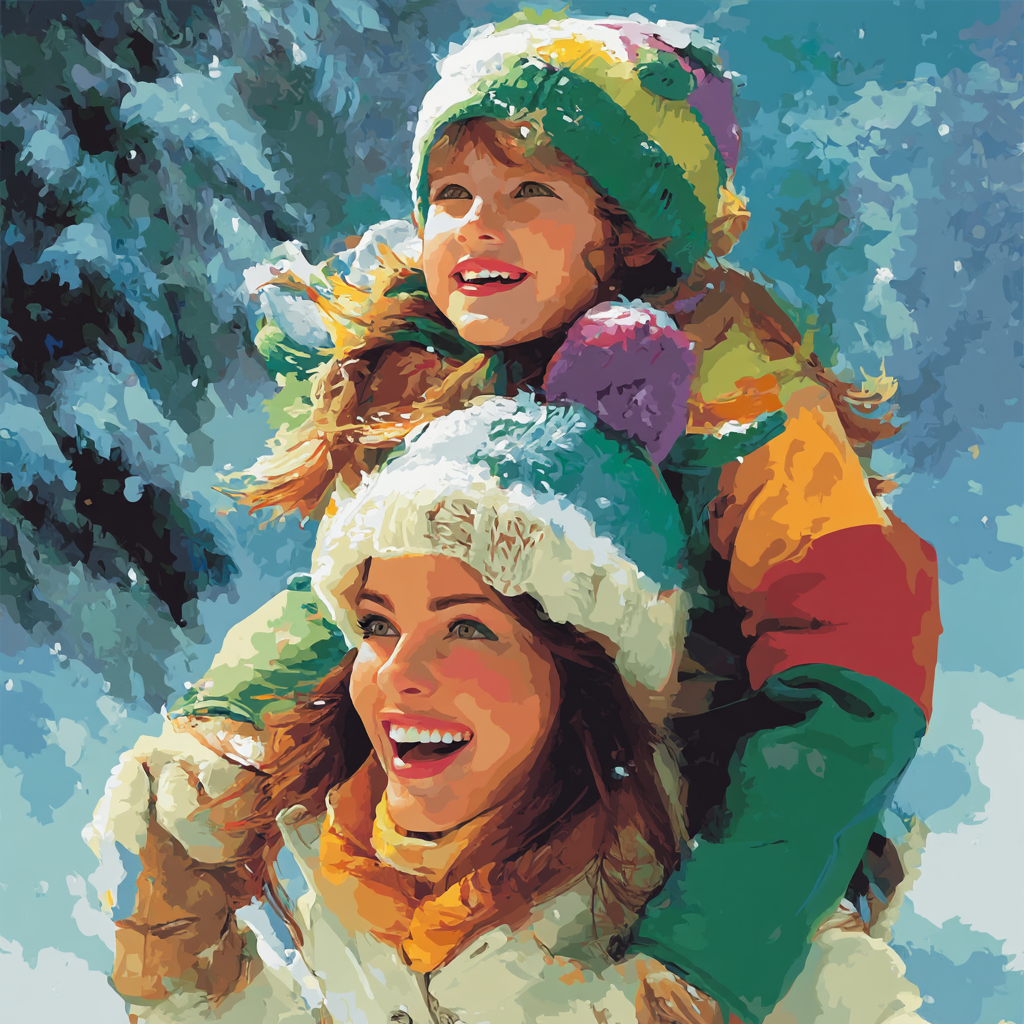 A Cozy Winter's Day Paint By Numbers