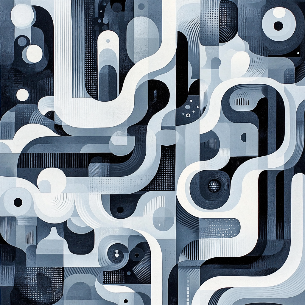 M.C. Escher Inspired Tessellation Symphony Numbered Painting Kits