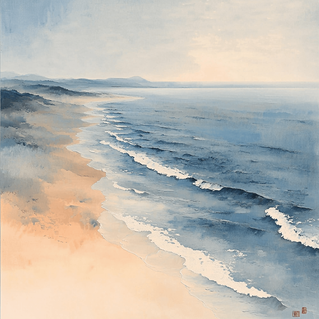 Zhao Mengfu Inspired Shores Of Serenity Numbered Painting Kits