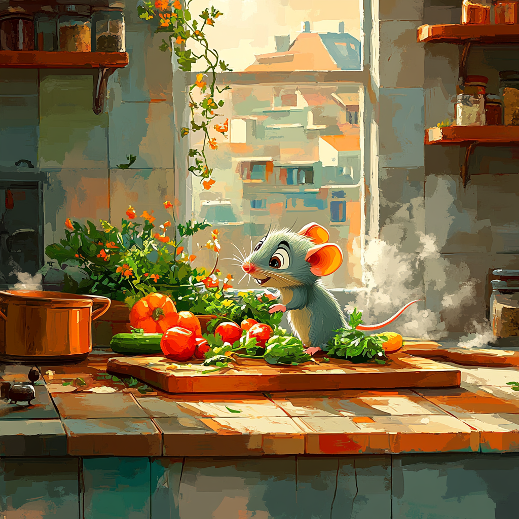 Remy Kitchen Creativity Painting by numbers kit