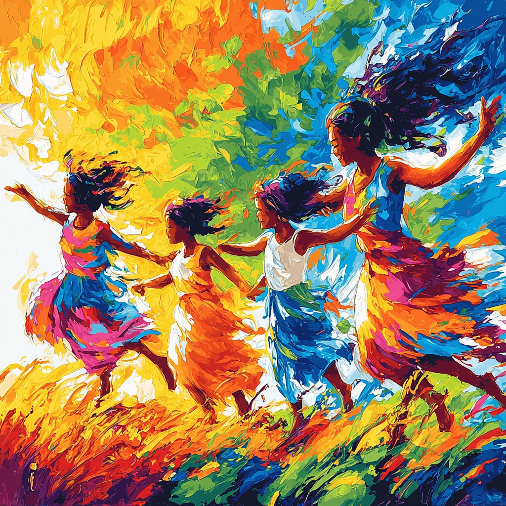 Mothers Of The Earth Paint By Numbers Kits