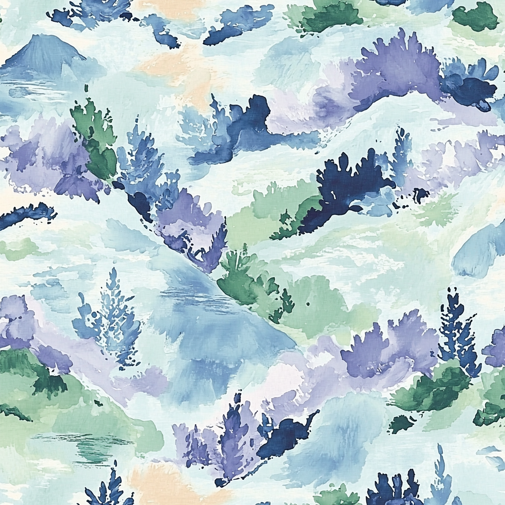 Paul Cézanne Inspired Whimsical Textures Numbered Painting Kits