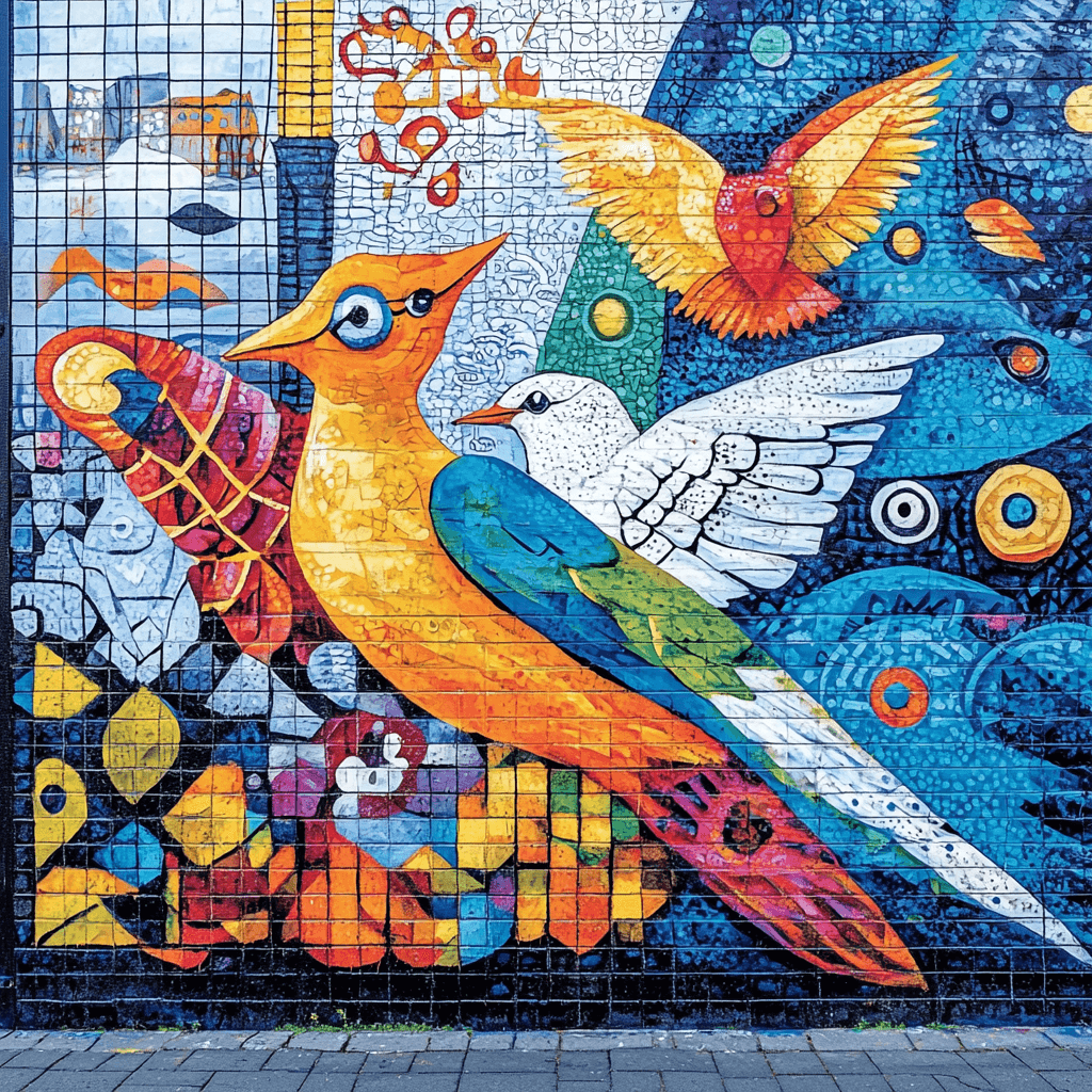 Reykjavik Street Art - Iceland Paint By Number