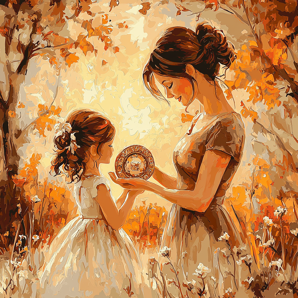 A Mother's Cherished Gift DIY Paint By Numbers
