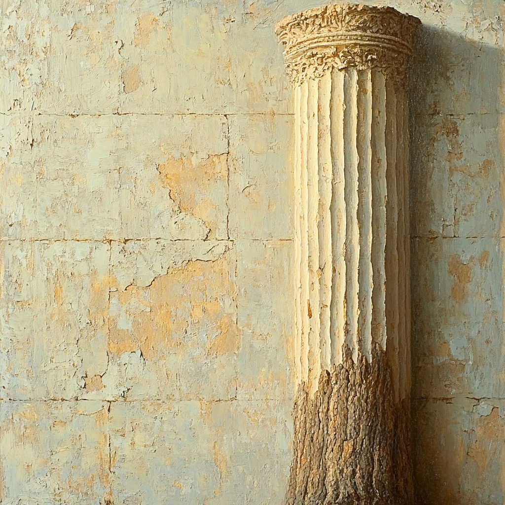 Michelangelo Inspired Cedar Colossus Numbered painting kits